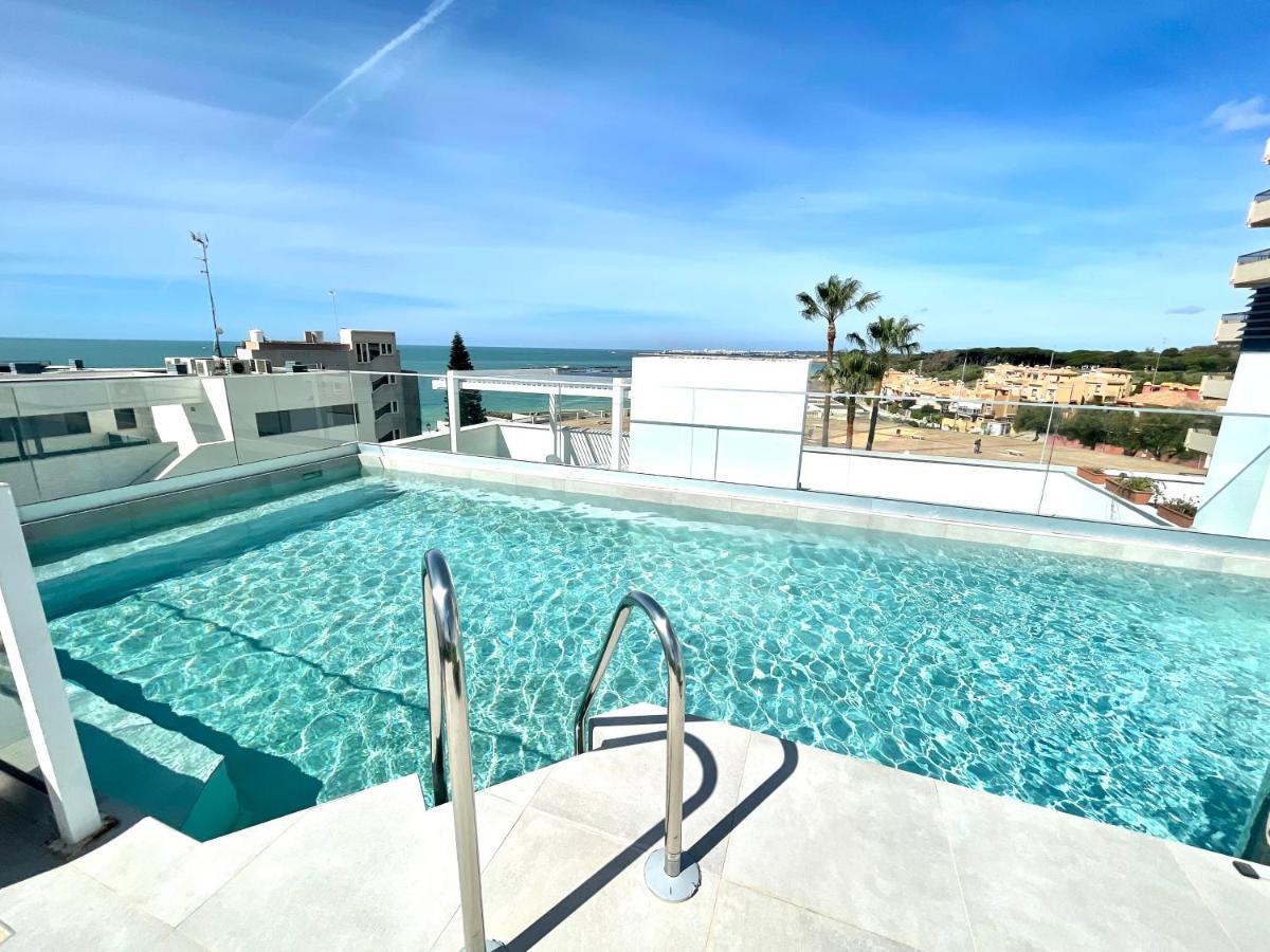 Gatu Premium Sandia Beach Lujo Junto Al Mar, Parking Y Piscina Comun," Preferente Mayores De 25 Anos Y Familias " El Puerto de Santa María Exteriör bild